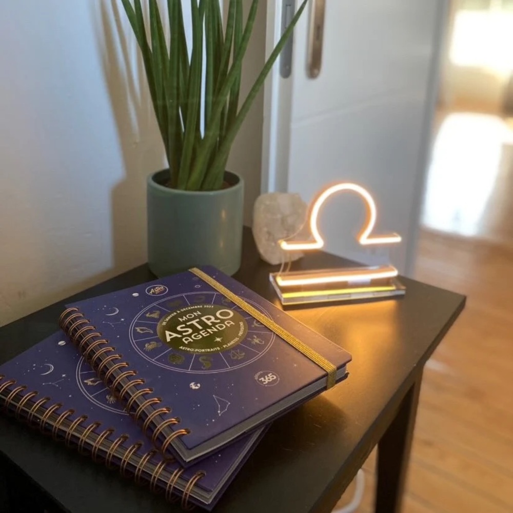 YellowPop Libra Zodiac LED Neon Light